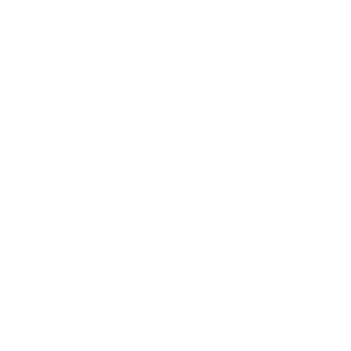 A computer monitor displays a video call interface with four user icons and a central play button.